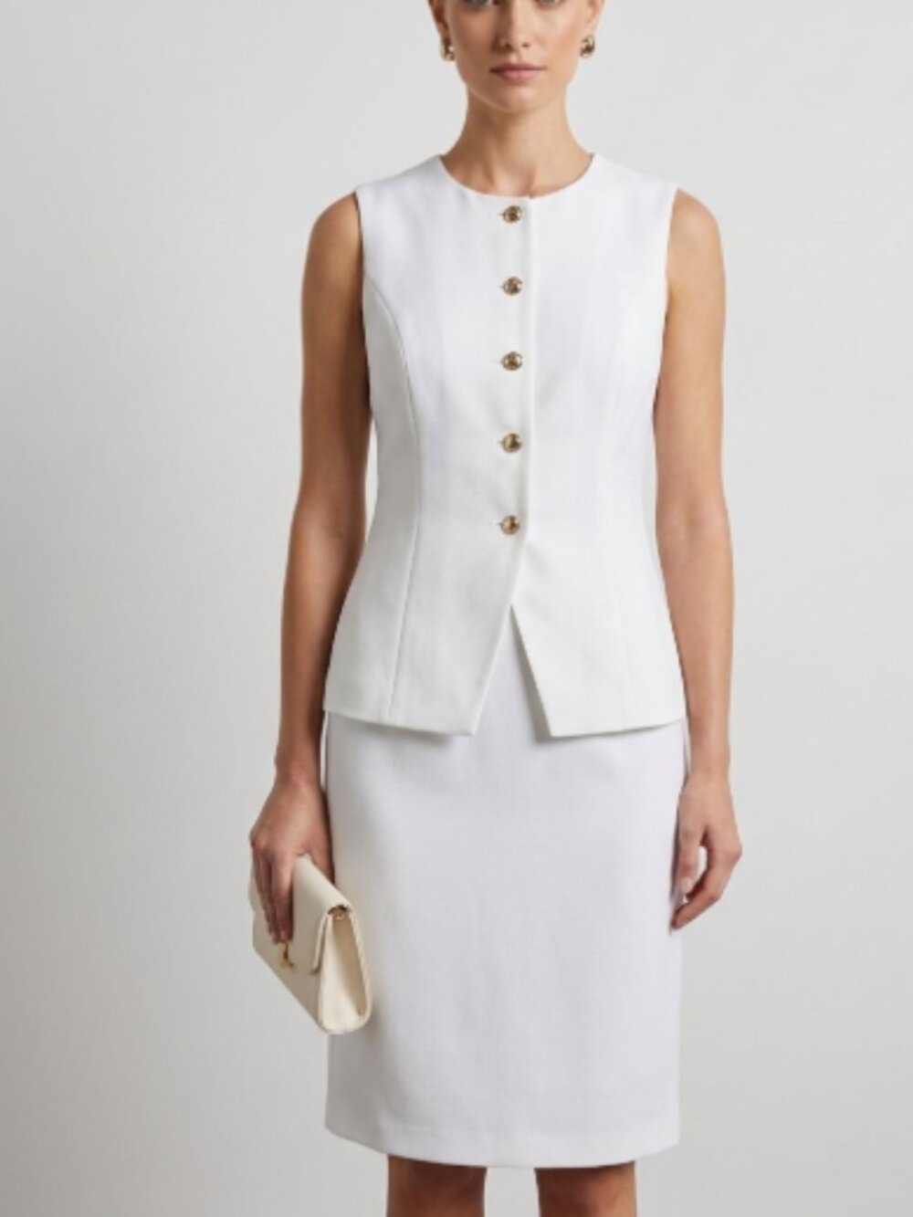 Shelby & Palmer Mock Two-Piece Vest Dress size 6 NWT